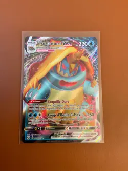 Carte Pokemon Torgamord VMAX 015/073 EB3.5 La Voie Du Maitre Epee et Bouclier FR - Image 1