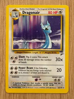 Dragonair | 22/130 | Base Set 2 | NON HOLO RARE | NEAR MINT | Pokemon Card - Image 2