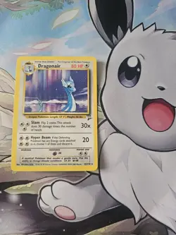 Dragonair Base Set 2 Excellent 22/130 Rare Non Holo Pokemon Card 2000 - Image 1