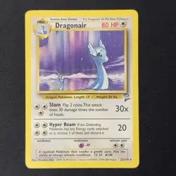 Dragonair 22/130 Rare Base Set 2 Pokemon TCG Vintage 2000 WOTC English Non-Holo - Image 1