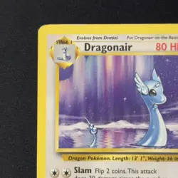 Dragonair 22/130 Rare Base Set 2 Pokemon TCG Vintage 2000 WOTC English Non-Holo - Image 3