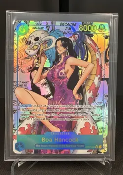 One Piece - Boa Hancock - OP07-051 Manga Parallel (SR) - Image 1