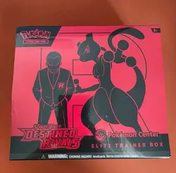 Pokemon Center Destined Rivals ETB Elite Trainer Box Sealed - Image 1