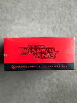 Pokemon Center Destined Rivals ETB Elite Trainer Box Sealed | TRUSTED UK SELLER - Image 4