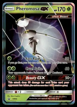 Pheromosa GX SM66 Promo Holo NM Pokemon SM Promos - Image 1