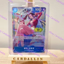 One Piece Chinese Card Game 2nd Anniversary Boa Hancock OP07 051 SR Alt - Image 1