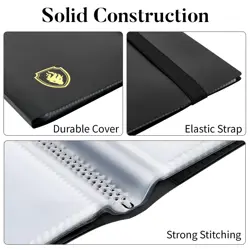 Card Binder 9 Pocket, 396 Pockets Trading Card Binder, Collector Card Album - Image 2