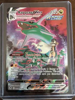 Pokemon TCG Rayquaza VMAX TG20/TG30 Swsh12: Silver Tempest Holo Mint Condition - Image 1