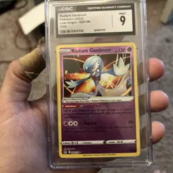 2022 Pokemon Lost Origin # 069 Radiant Gardevoir CGC 9 English - Image 1