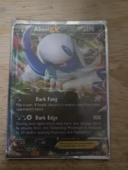 Pokemon TCG Absol EX 170HP Holo Rare XY62 Promo Card - Image 1