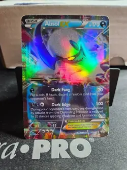Pokemon TCG XY Promos - Absol EX #XY62 - Holo Black Star Promo Card - Image 1