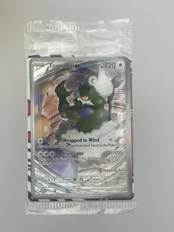 Tornadus 210 Pokemon Center Exclusive Scarlet & Violet Promo SEALED NEAR MINT - Image 1
