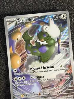 Tornadus SVP 210 Pokemon Center Exclusive ETB Stamped Promo TCG 2025 NM - Image 4