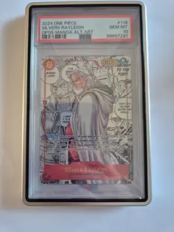 2024 One Piece SILVERS Rayleigh OP08 118 Manga ALT.Art - Image 1