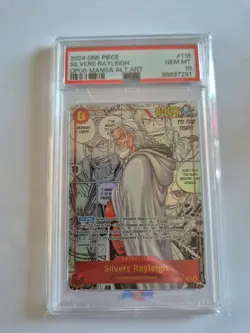 2024 One Piece SILVERS Rayleigh OP08 118 Manga ALT.Art - Image 2