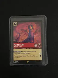 Disney Lorcana Chapter 1 Lot Of 4x Non-Foil Legendary Cards! - Image 3