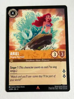 Disney Lorcana Ursula's Return Non Holo/Foil Cards /204 Legendary - You Choose - Image 4