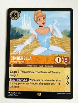 Disney Lorcana Ursula's Return Non Holo/Foil Cards /204 Legendary - You Choose - Image 5
