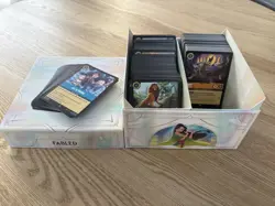 Big Lot Of 400 Disney Lorcana Cards Including Rares And Super Rares - Image 1