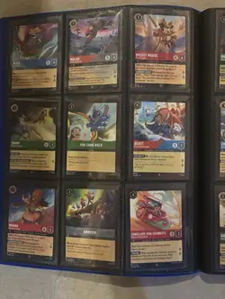 Big Lot Of 140 Disney Lorcana Cards Including 1 Enchanted and Legendary Cards - Image 2
