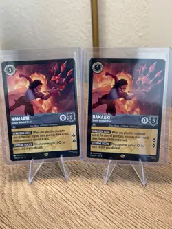 ~Disney Lorcana LOT of 2 Namaari Single-Minded Rival Non Foil Legendary~ - Image 1