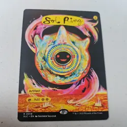 Sol Ring, NON-FOIL - Secret Lair Encyclopedia of Magic A-Z MTG NM Card - Image 1