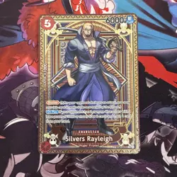 One Piece TCG Silvers Rayleigh OP11 SP Alternate Art English OP09-005 - Image 3