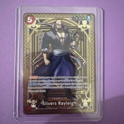 One Piece TCG Silvers Rayleigh OP11 SP Alternate Art English OP09-005 - Image 1