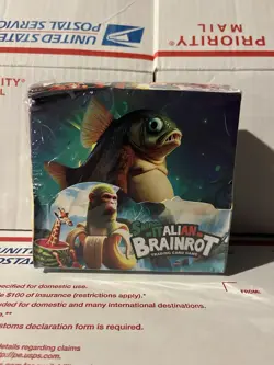 Skifidol Italian Brainrot TCG SEALED 36 PACK DISPLAY BOOSTER BOX Trading Cards - Image 1