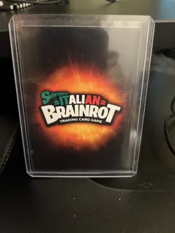 Skifidol Italian Brainrot Trading Card Game Nuclearo Dinosauro Full Art 66/150 - Image 2