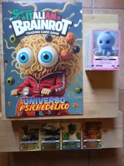 TRADING CARD ALBUM + SET COMPLETO Skifidol ITALIAN BRAINROT Universo ALFA 1-150 - Image 1
