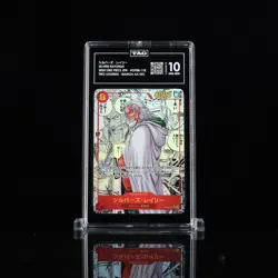 Silvers Rayleigh Manga Alt Art OP08-118 - 2024 One Piece JP - TAG 10 Gem Mint - Image 1