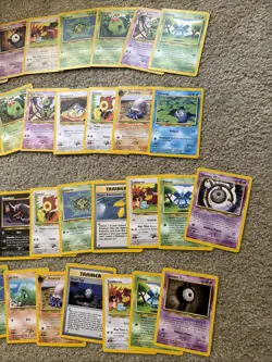 Pokemon TCG Card Lot Neo Discovery 60+ Card Lot! C/UC Mixed Condition WOTC - Image 2