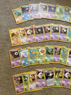 Pokemon TCG Card Lot Neo Discovery 60+ Card Lot! C/UC Mixed Condition WOTC - Image 4