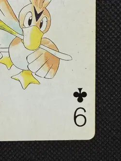 Pokemon Farfetch'd 9 of Clubs Gold Deck Ho-oh Playing Card Poker Nintendo VG - Image 4