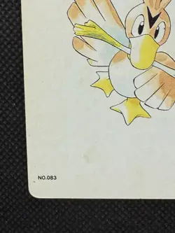 Pokemon Farfetch'd 9 of Clubs Gold Deck Ho-oh Playing Card Poker Nintendo VG - Image 5