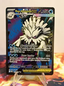 Pokemon TCG Mega Abomasnow EX 157/132 English Mega Evolution Near Mint - Image 1