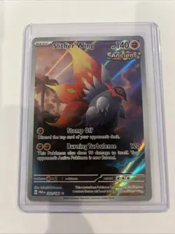 Pokemon TCG Slither Wing Illustration Rare Card 203/182 Sv04: Paradox Rift - Image 1