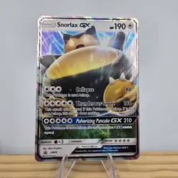 Snorlax GX SM05 Sun And Moon Black Star Promos LP 2016 Pokemon TCG - Image 1