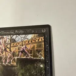 BANNED MTG Stone - Throwing Devils (Dark) | Arabian Nights | 1993 | NM - Image 3