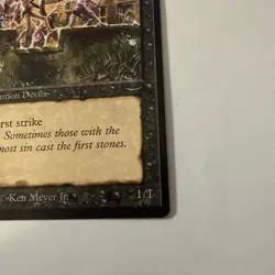 BANNED MTG Stone - Throwing Devils (Dark) | Arabian Nights | 1993 | NM - Image 5