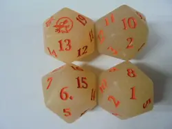 3x OVERSIZED D20 SPINDOWN DICE LIFE COUNTER - Various Sets - Magic - MTG - Image 3