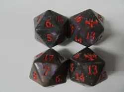3x OVERSIZED D20 SPINDOWN DICE LIFE COUNTER - Various Sets - Magic - MTG - Image 4