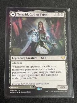 Tergrid, God of Fright // Tergrid's Lantern Kaldheim NM MTG - Image 1