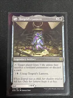 Tergrid, God of Fright // Tergrid's Lantern Kaldheim NM MTG - Image 2