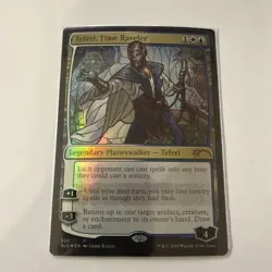 1x TEFERI TIME RAVELER NM Stained Glass FOIL - Secret Lair Magic x1 - Image 1