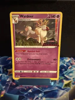 Wyrdeer SWSH206 SWSH: Sword & Shield Promo Stamped Holo Near Mint NM Pokemon TCG - Image 1
