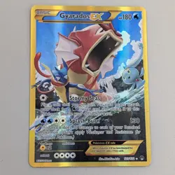 Pokemon Gyarados-EX TCG Breakpoint Holo Card 123/122 Secret Rare Full Art - Image 1