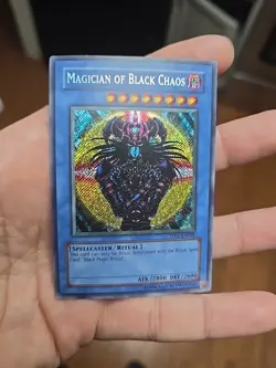 | Yugioh Magician of Black Chaos PP01-EN001 Secret Rare Premium Pack 1 NM 🔥 | - Image 1