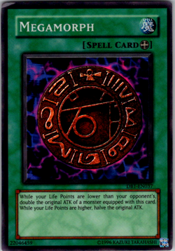 Yu-Gi-Oh! Megamorph DB1-EN037 Super Rare Unlimited - Image 1